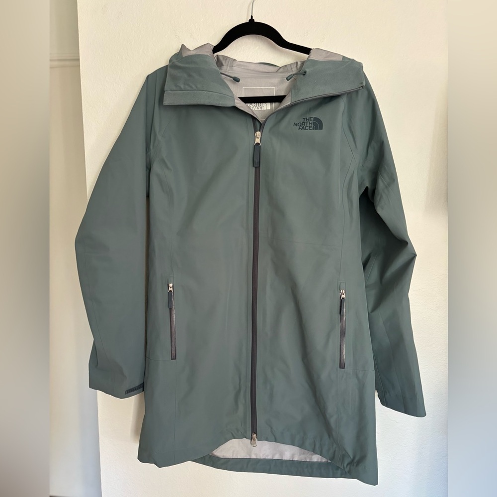 North Face Women’s Dryzzle FUTURELIGHT Parka in Goblin Blue Waterproof S-Large - Picture 3 of 11
